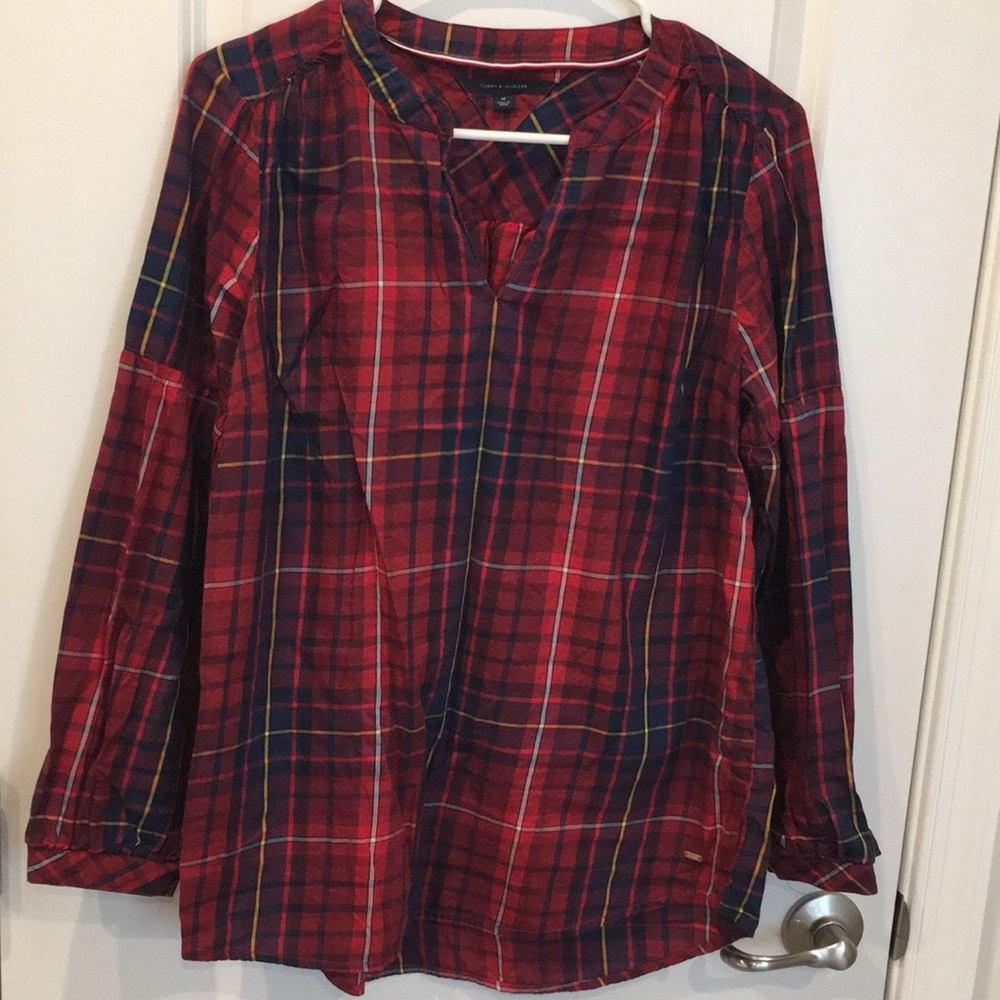 Tommy Hilfiger Women Cotton Tunic Top. Like new